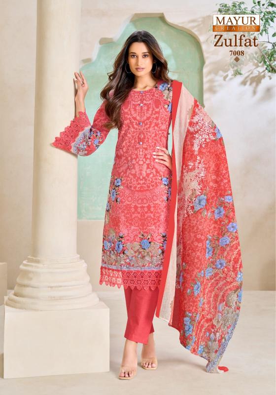Mayur zulfat vol 7 designer dress materials wholesale in mumbai